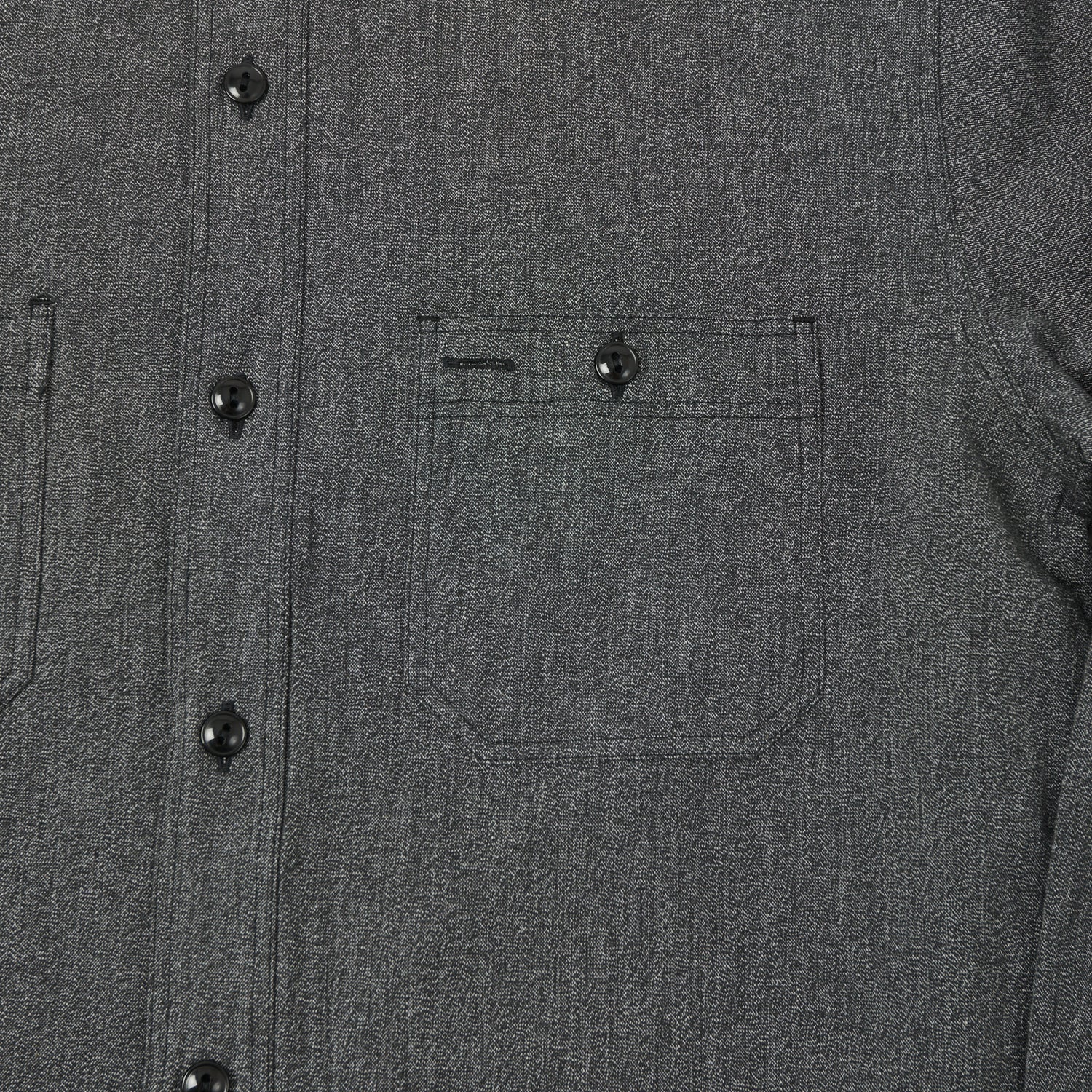 Buzz Rickson's Covert Cloth Work Shirt - Black