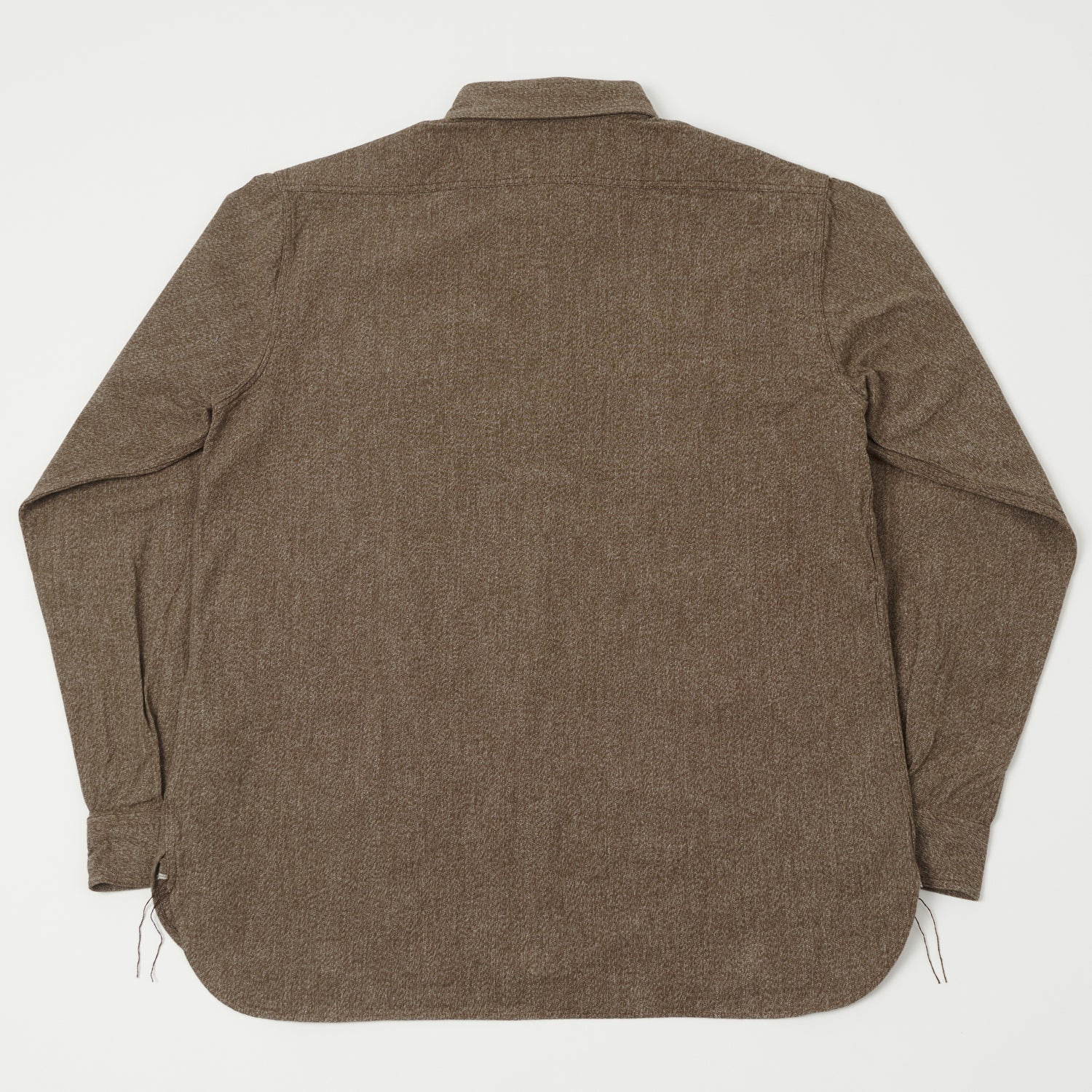 Buzz Rickson's Covert Cloth Work Shirt - Brown