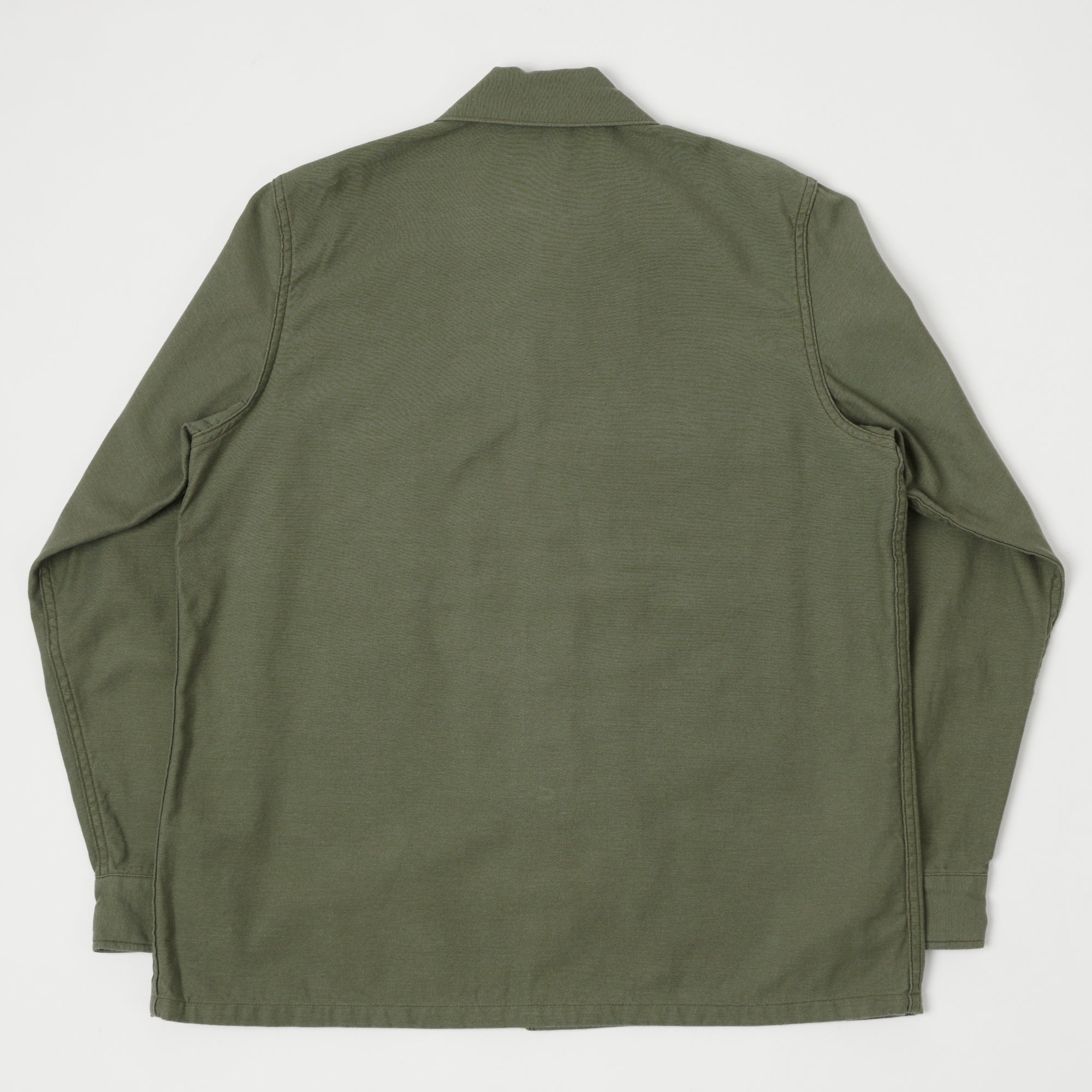 Buzz Rickson's OG-107 Sateen Utility Shirt - Olive