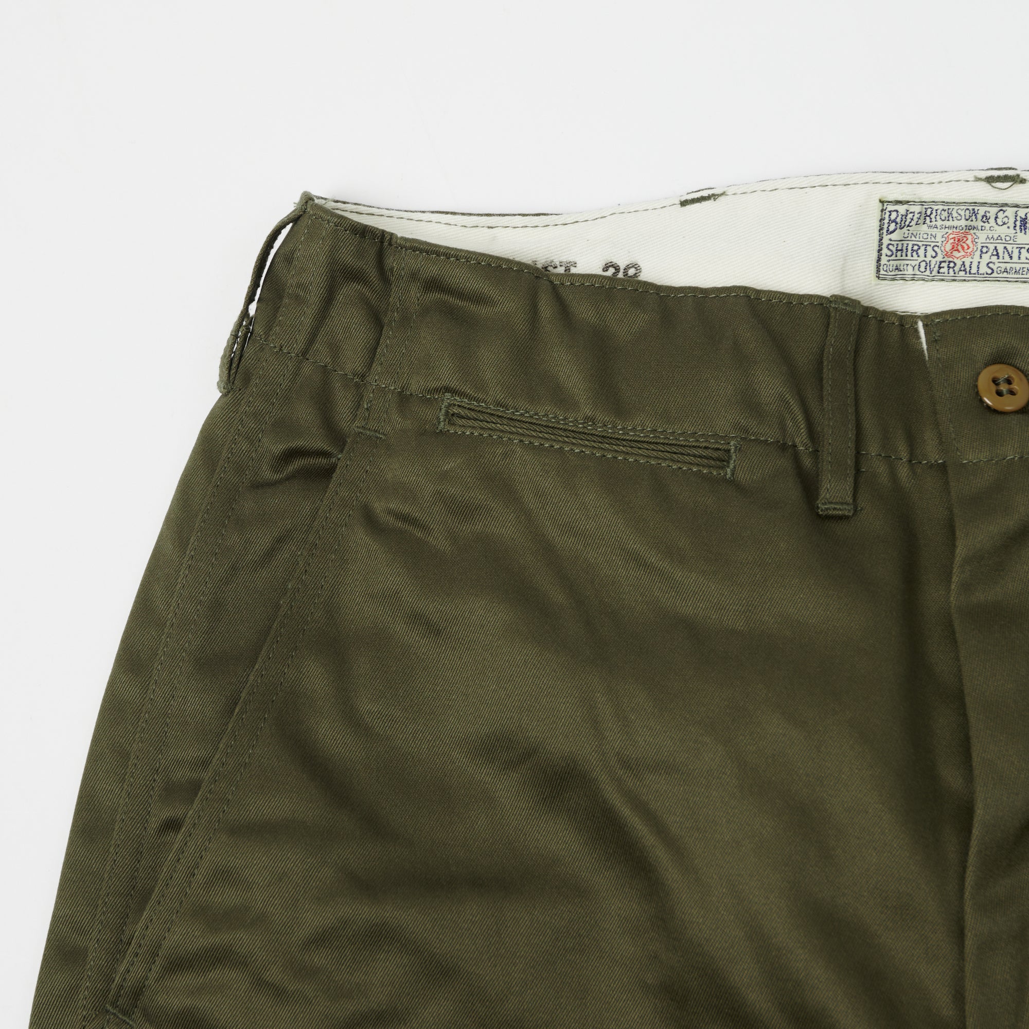 Buzz Rickson's Original-Spec. Chino - Olive – SON OF A STAG