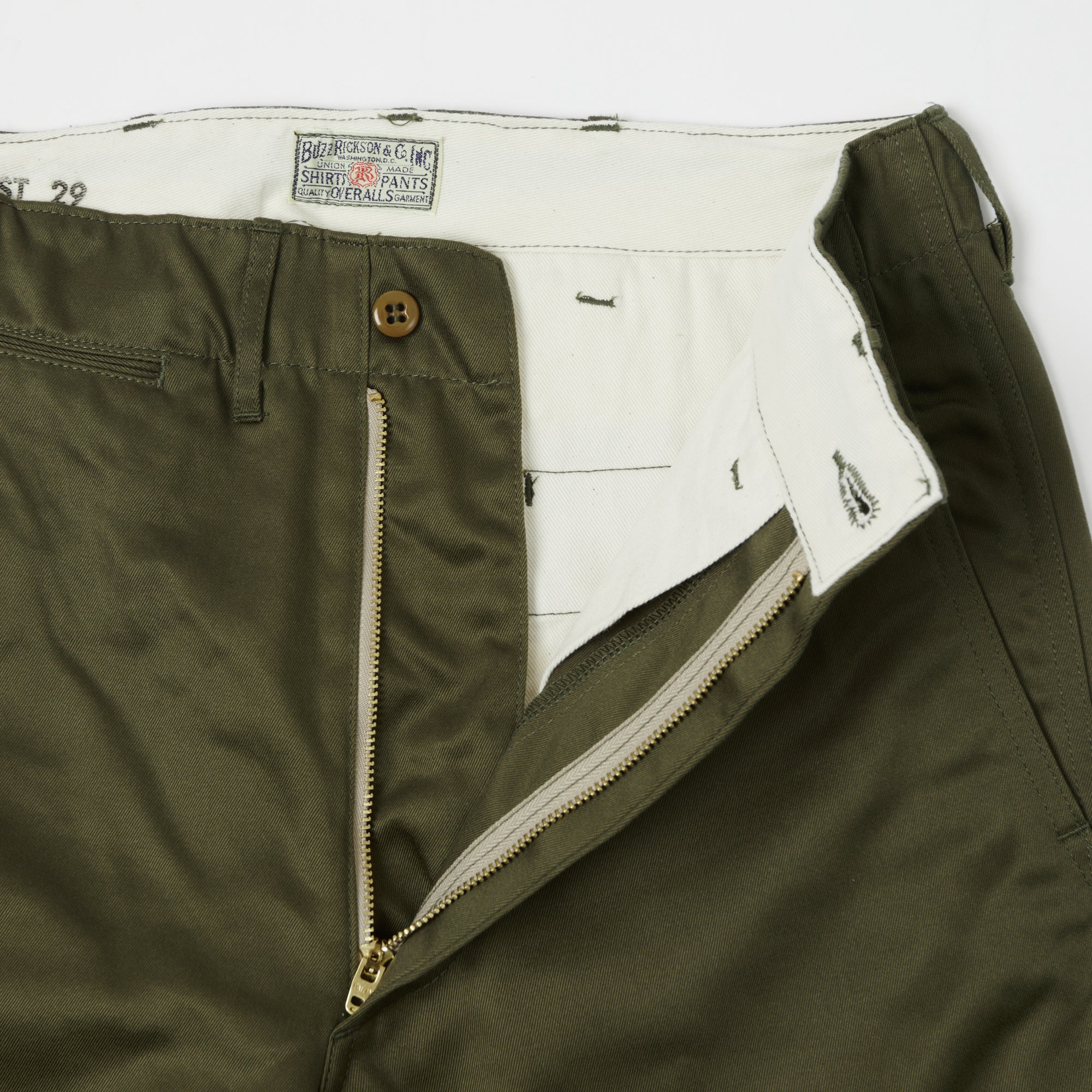 Buzz Rickson's Original-Spec. Chino - Olive – SON OF A STAG