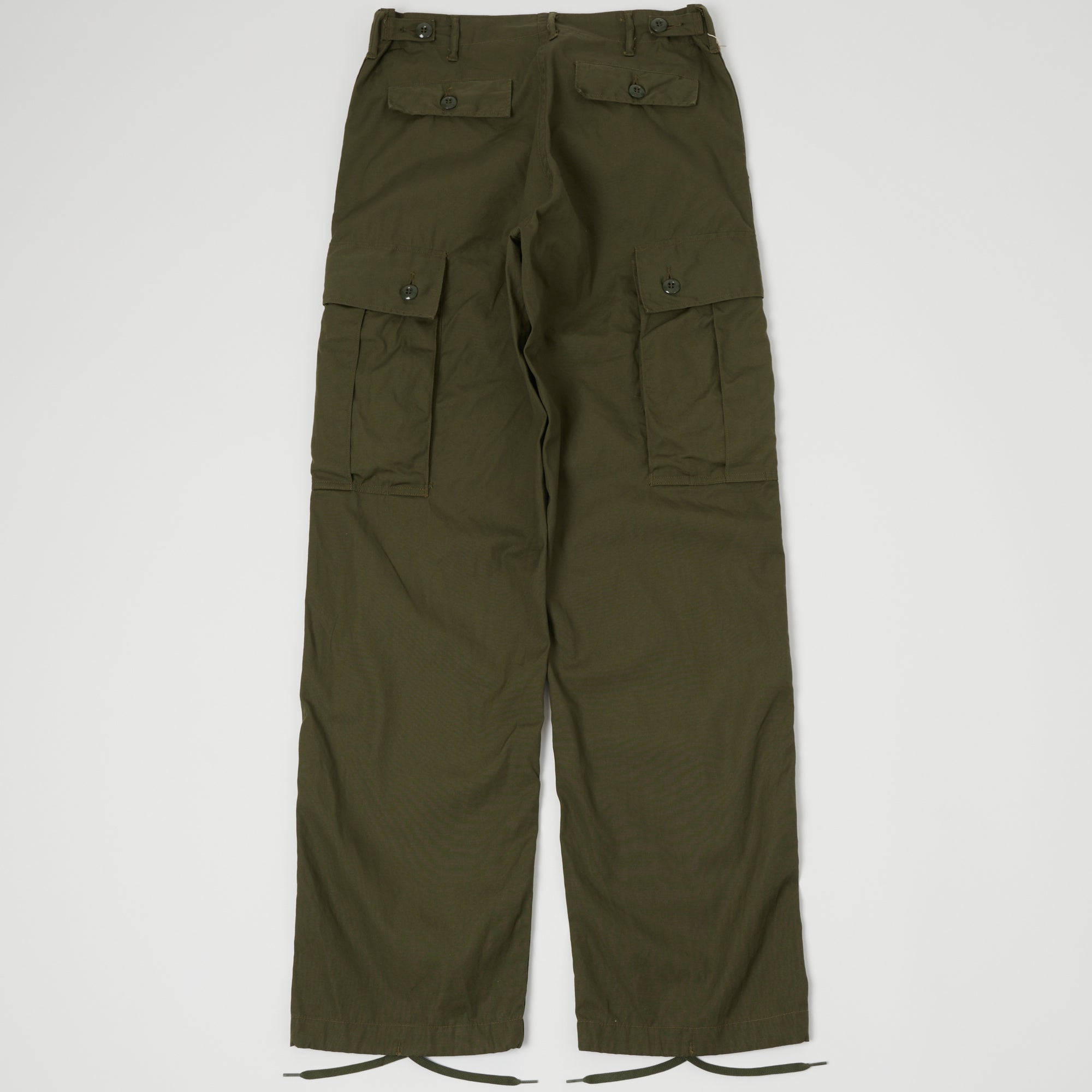 Buzz Rickson's Wind Resistant Poplin Trouser - Olive – SON OF A STAG