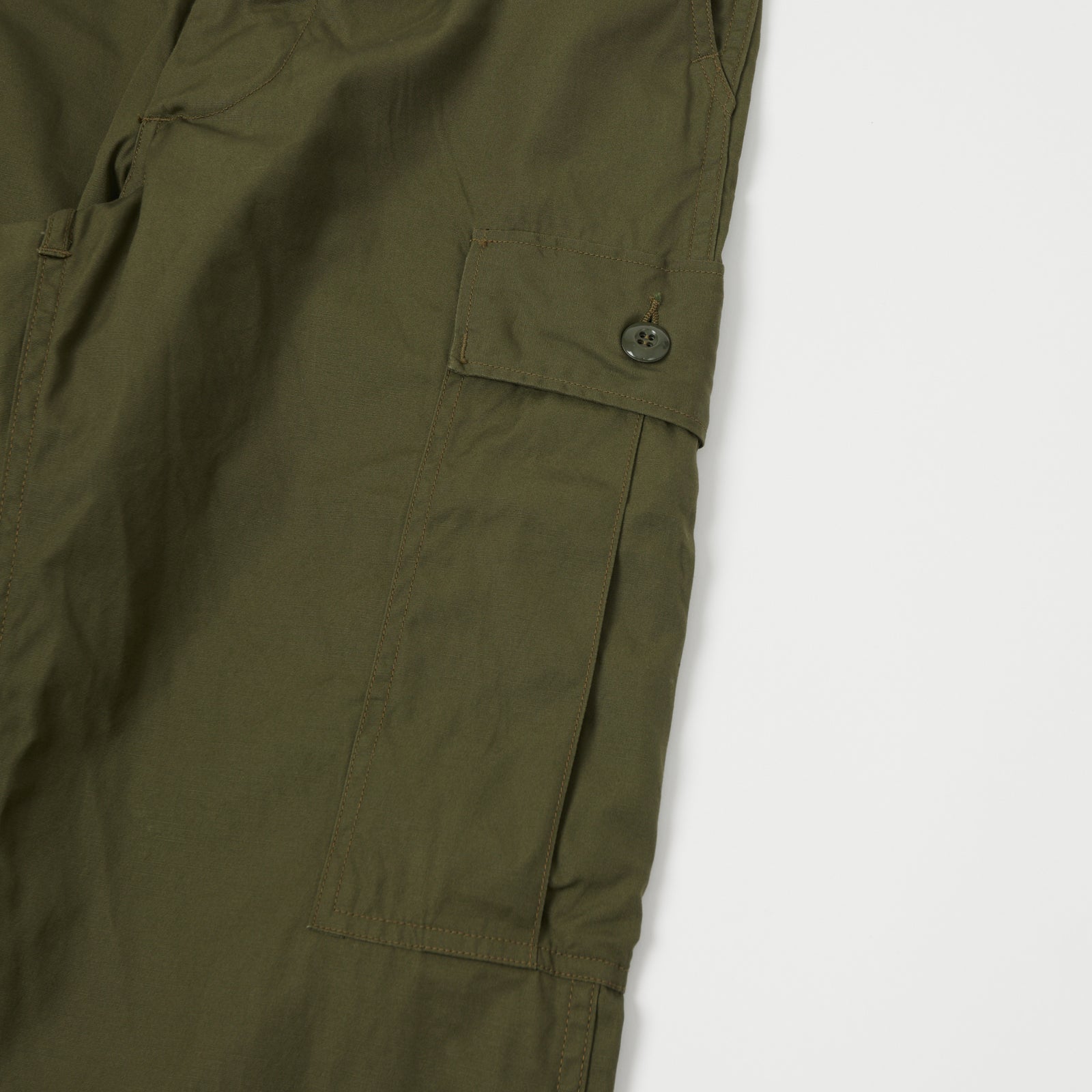 BUZZ RICKSON'S BR40927 COTTON WIND RESISTANT POPLIN OLIVE