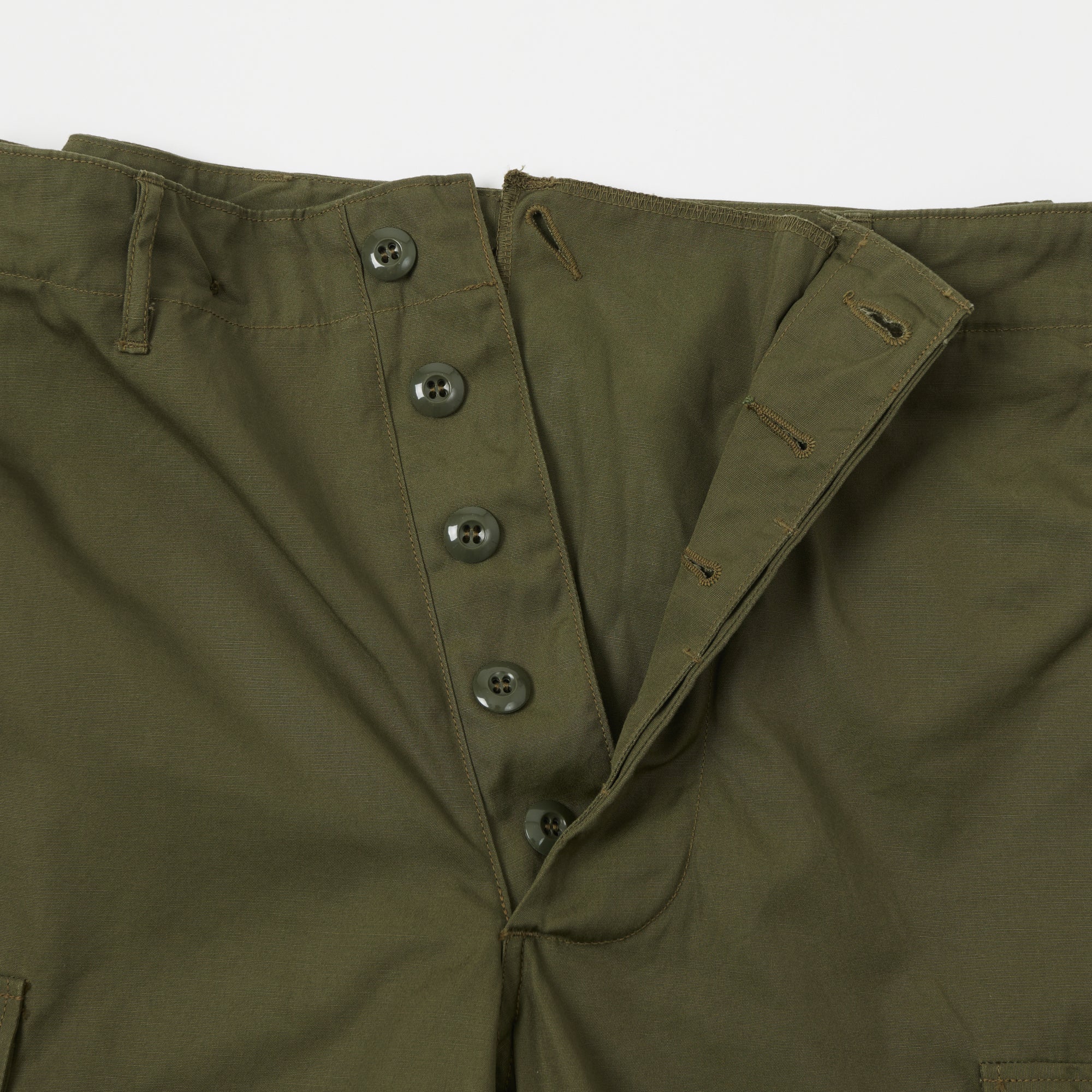Buzz Rickson's Wind Resistant Poplin Trouser - Olive