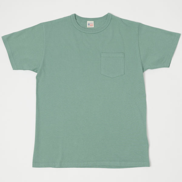 Buzz Rickson's Loopwheel Pocket Tee - Sage