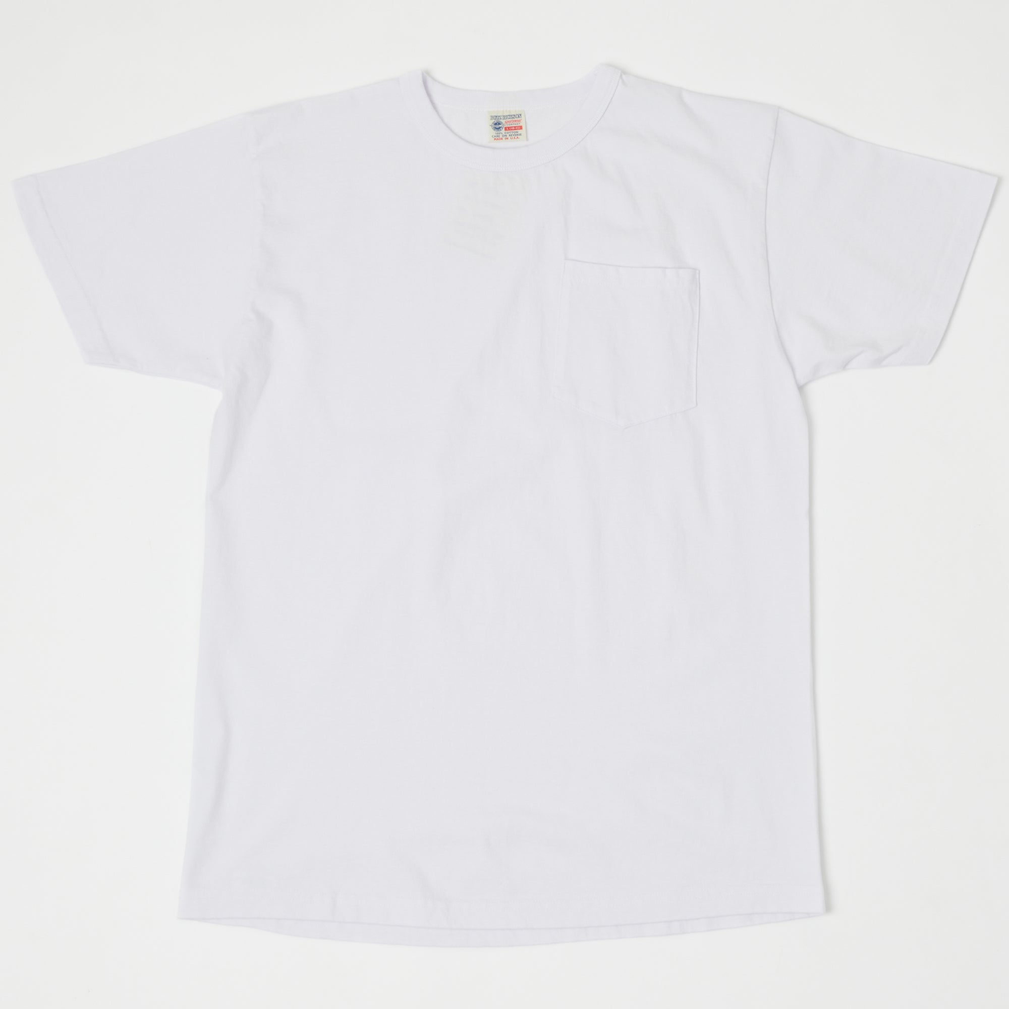 Buzz Rickson's Pocket T-Shirt - White