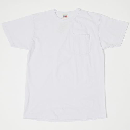 Buzz Rickson's Pocket T-Shirt - White