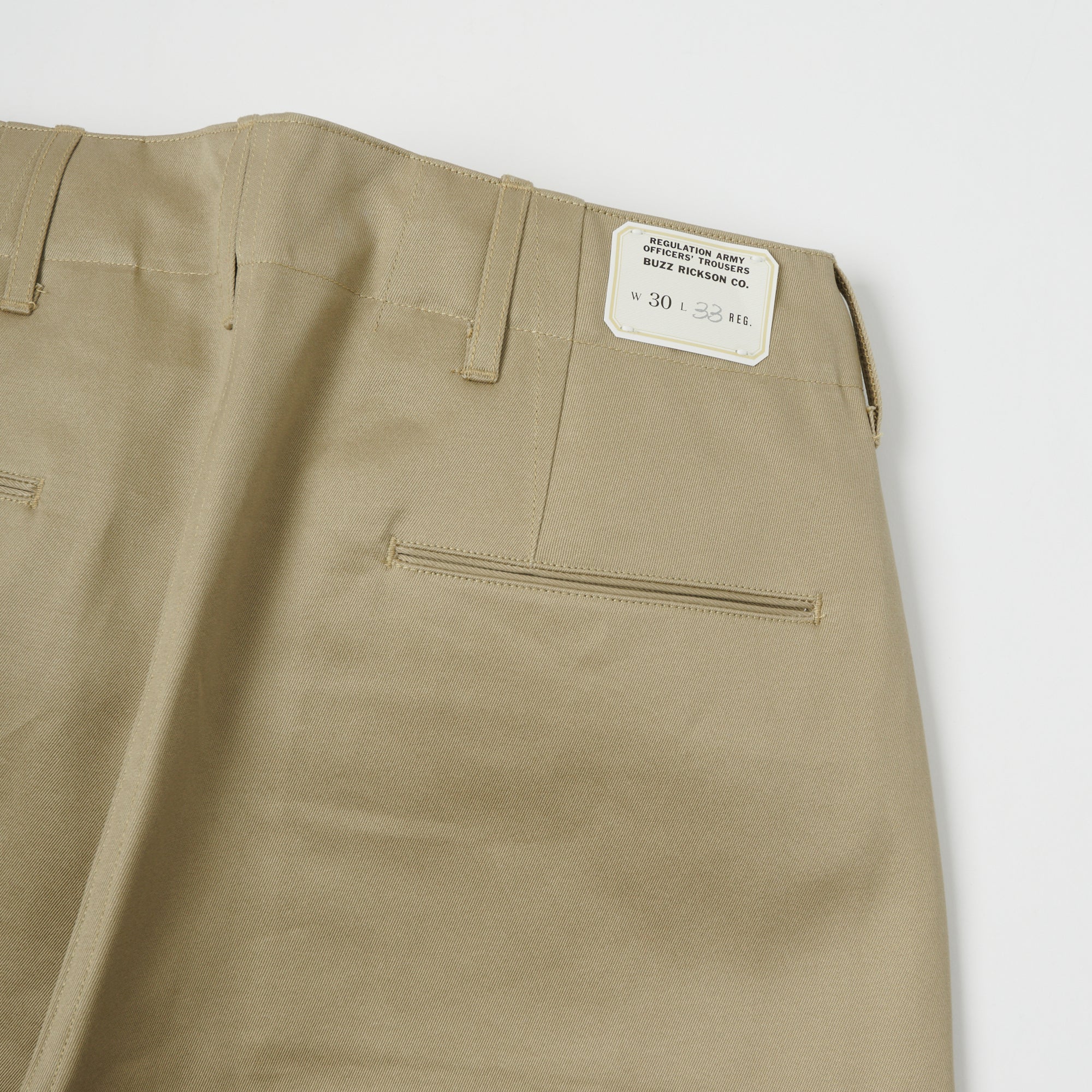 Buzz Rickson's 'Early Model' 1942 Chino - Khaki – SON OF A STAG