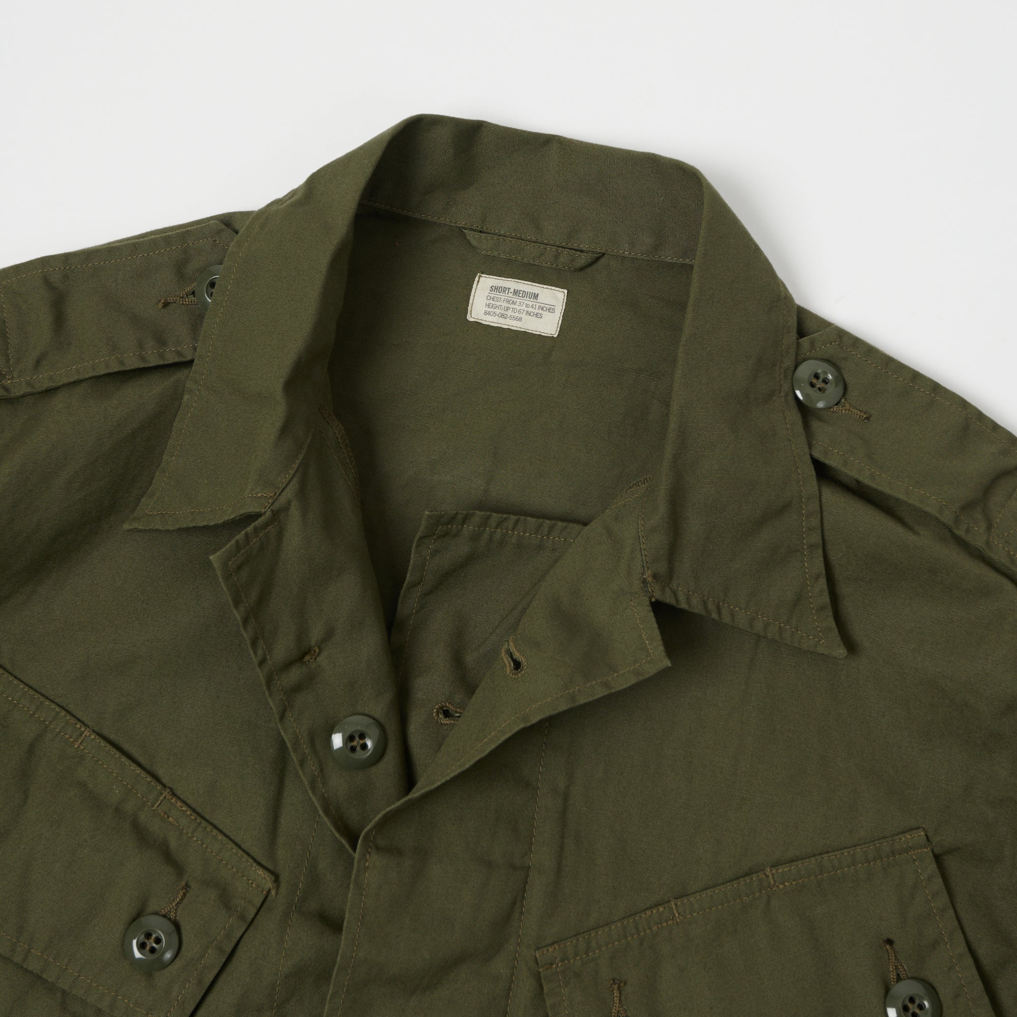 Buzz Rickson's U.S. Army Tropical Combat Jacket - Olive