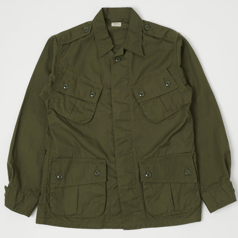 Buzz Rickson's BR12247 Tropical Combat Coat - Olive | SON OF A STAG