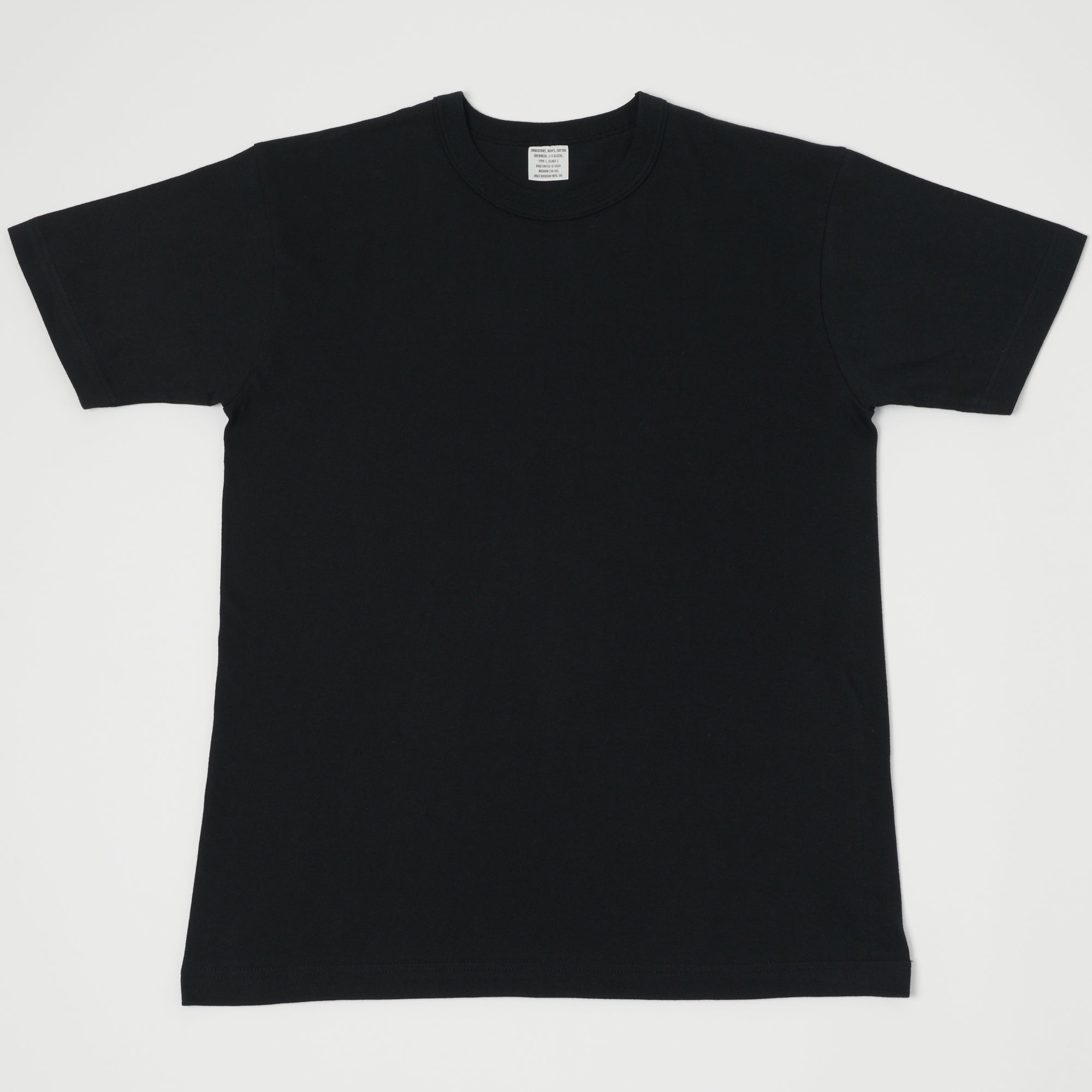 Buzz Rickson's 'Government Issue' T-Shirt - Black