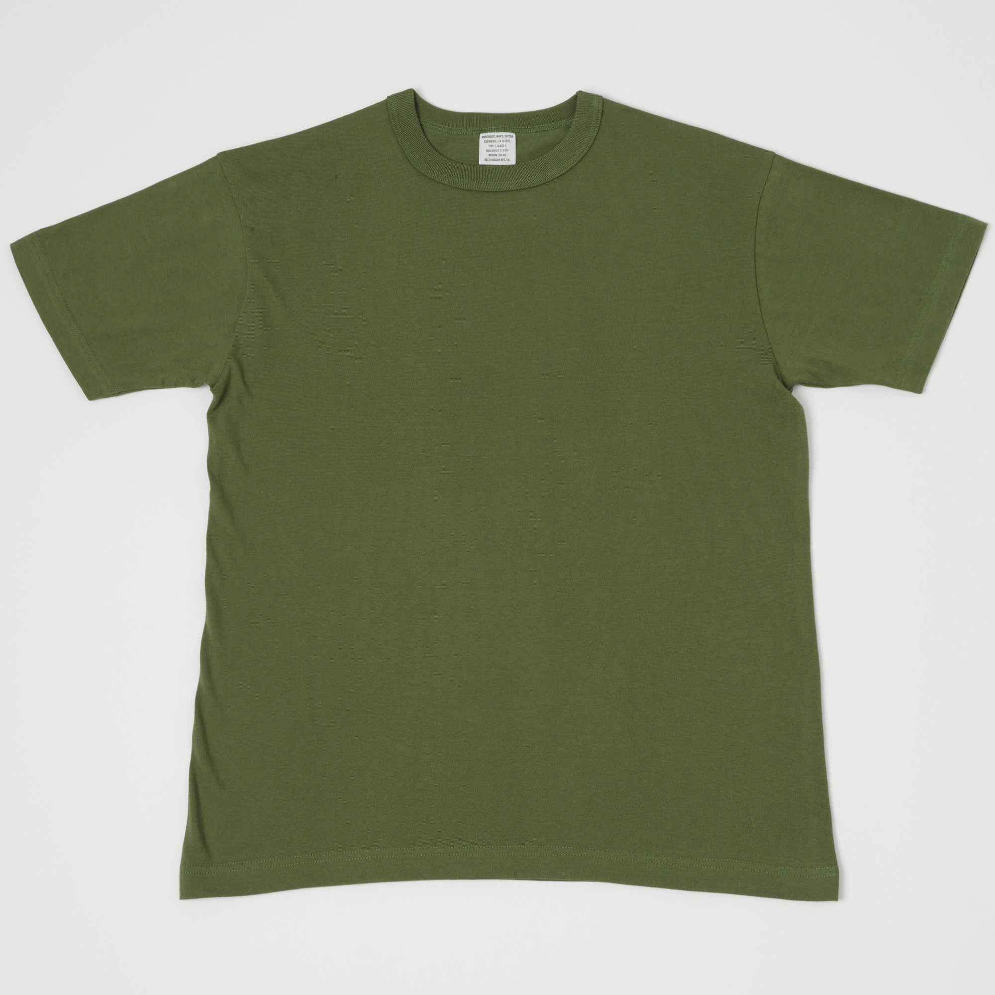 Buzz Rickson's 'Government Issue' T-Shirt - Olive