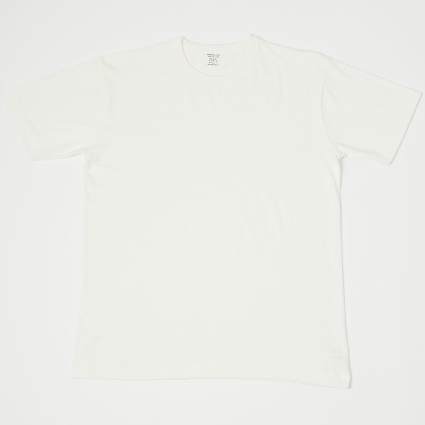 Buzz Rickson's 'Government Issue' T-Shirt - White