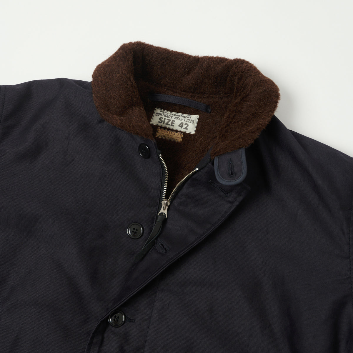 ジャケット・アウター RADIALL N-1 DECK JACKET 36 Vintage US Navy N-1 Type Deck Jacket Copy Civilian Made
