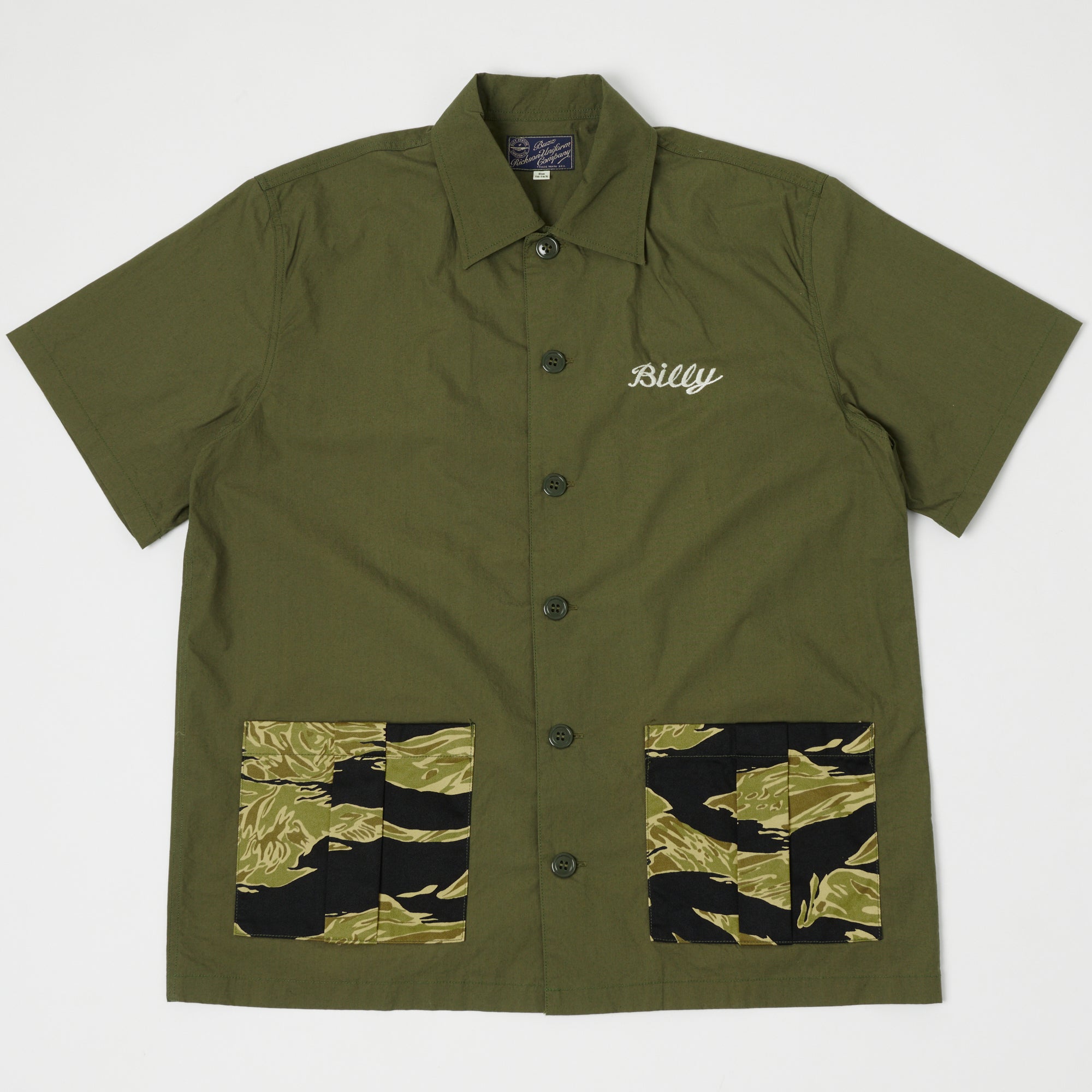 Buzz Rickson's U.S. Army Vietnam Shirt - Olive Drab