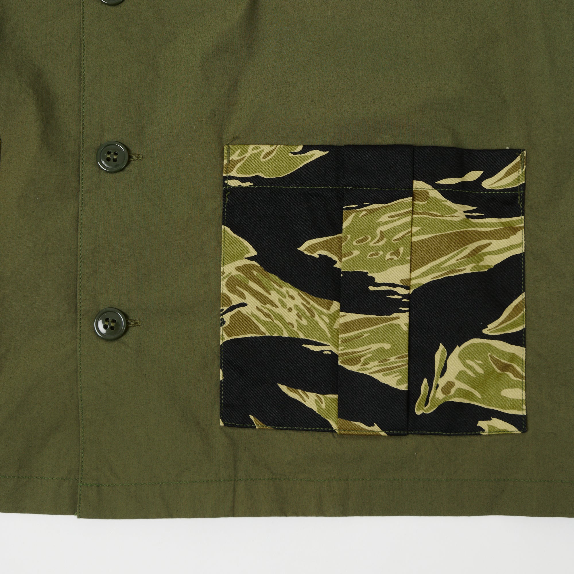 Buzz Rickson's U.S. Army Vietnam Shirt - Olive Drab
