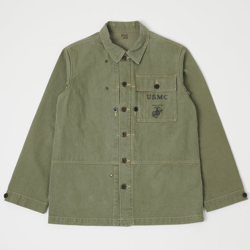 Buzz Rickson's P44 USMC Shirt - Olive Drab | Son of a Stag