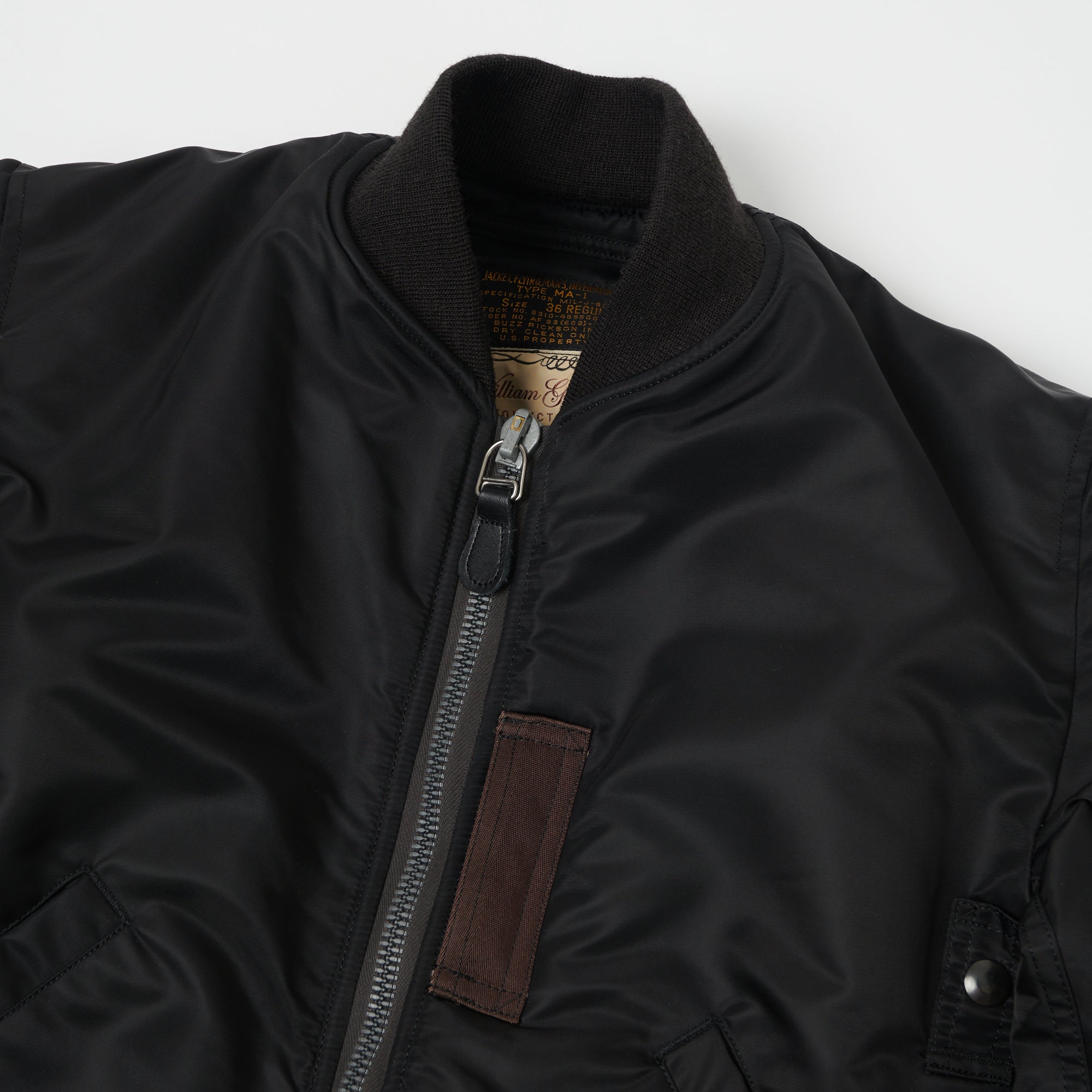 Buzz Rickson's x William Gibson MA-1 Flight Jacket 'Regular