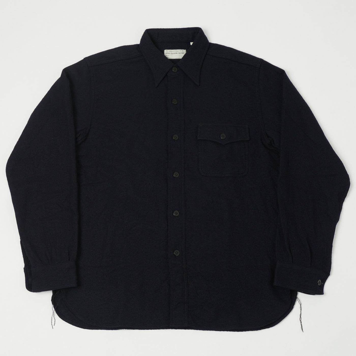 Buzz Rickson's U.S. Navy Wool CPO Shirt - Navy