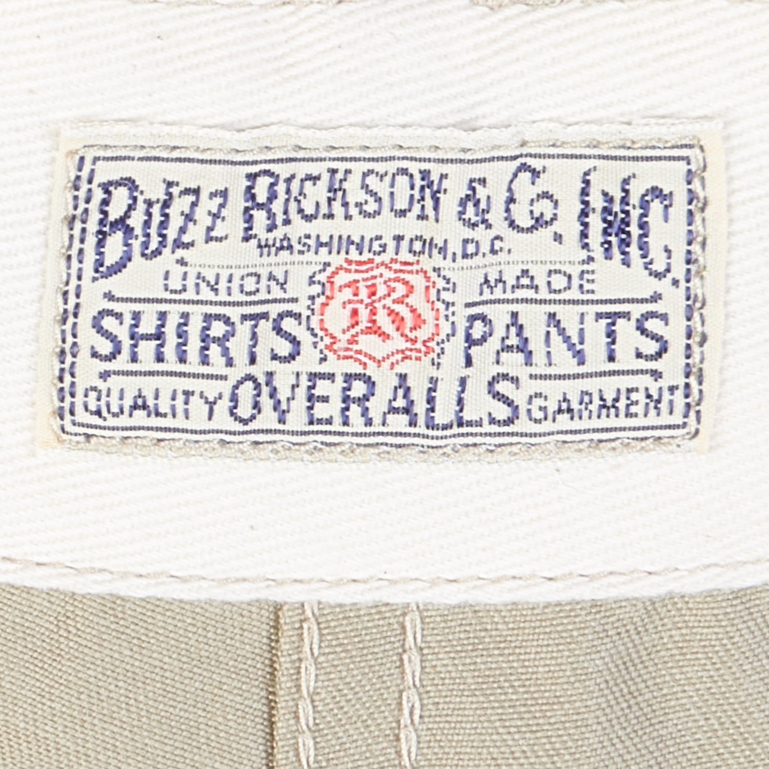 Buzz Rickson's Original-Spec. Chino - Khaki | SON OF A STAG