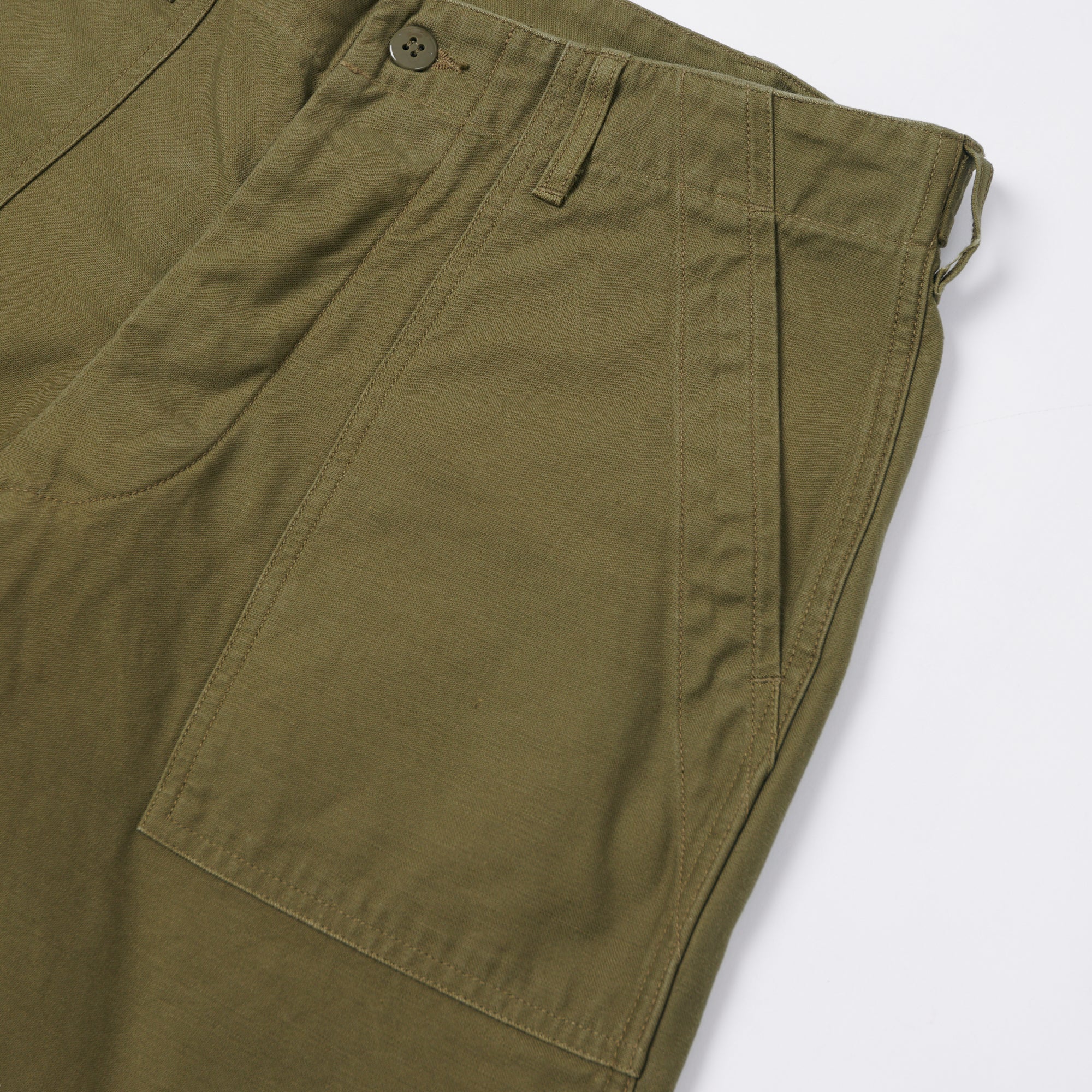 Buzz Rickson's OG-107 Military Shorts - Olive