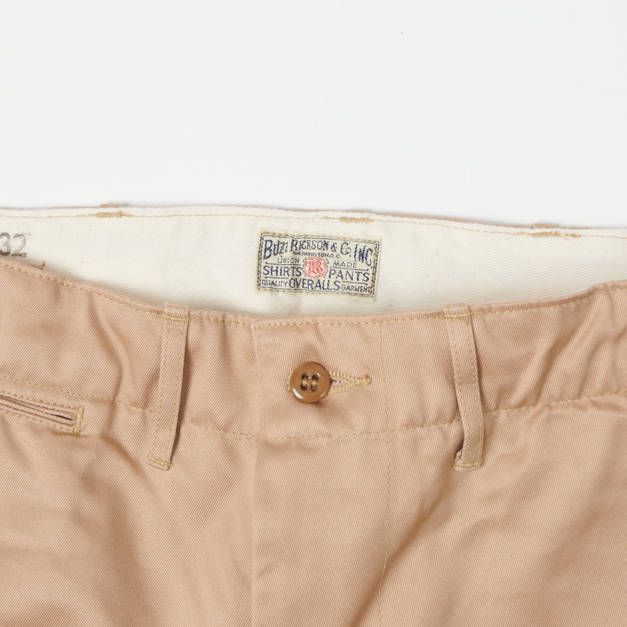Buzz Rickson's Original-Spec. Chino Short - Beige
