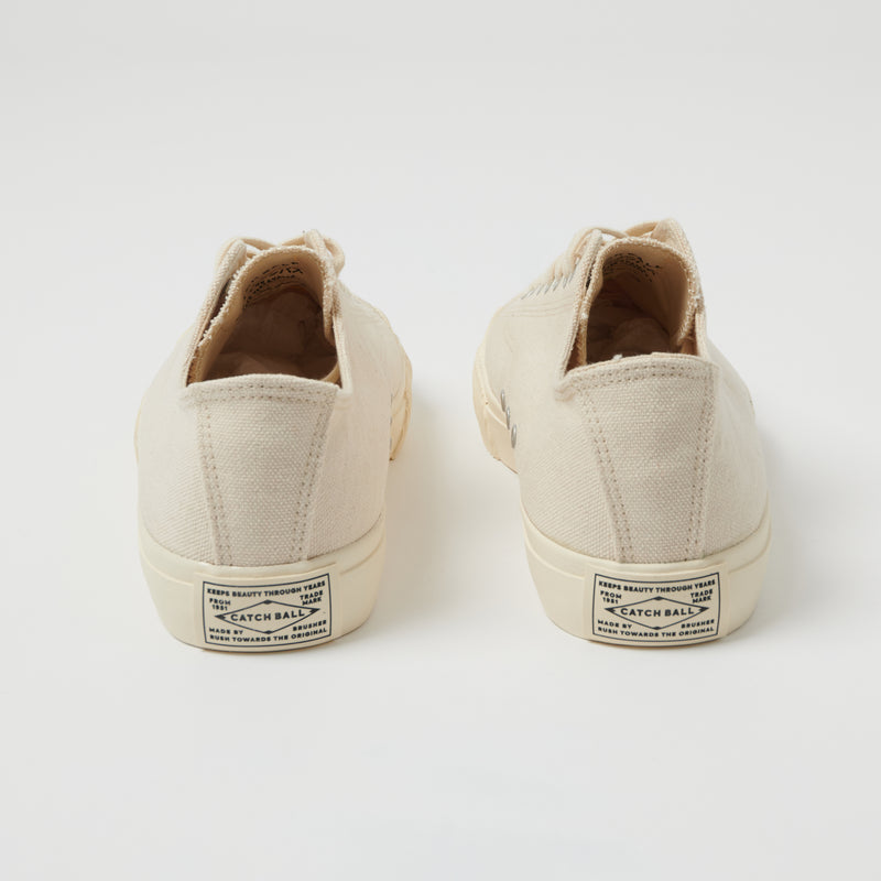 Catch Ball 'Military Standard x East Harbour Surplus' Canvas Sneaker - Shell White