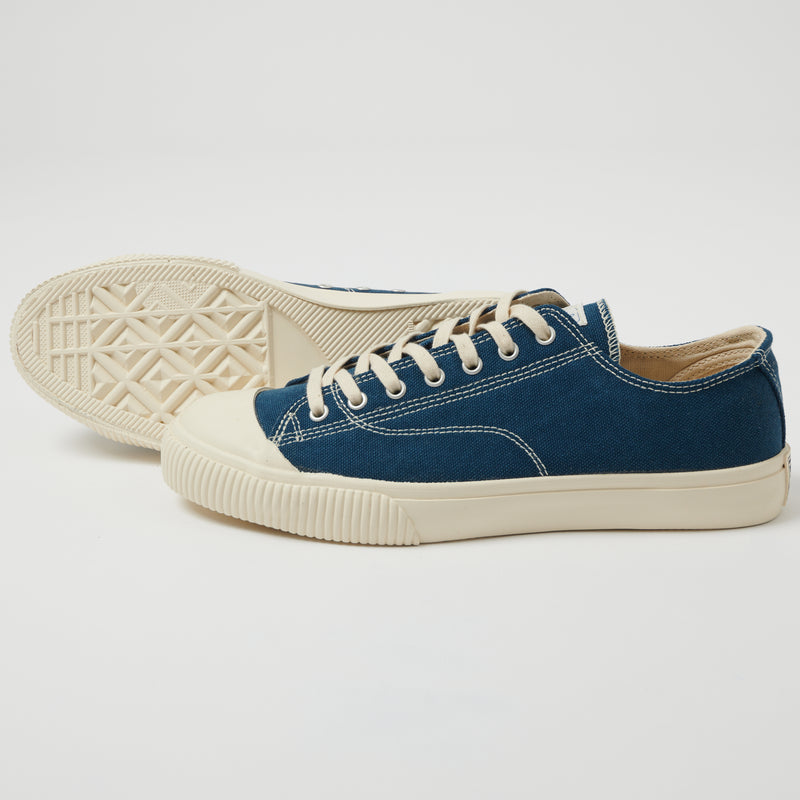 Catch Ball 'Military Standard x East Harbour Surplus' Canvas Sneaker - Wharf Navy