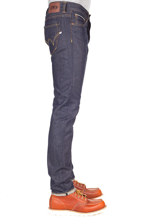 Edwin ED-80 63 Rainbow Selvage Slim Tapered Jean - Original Style Patch