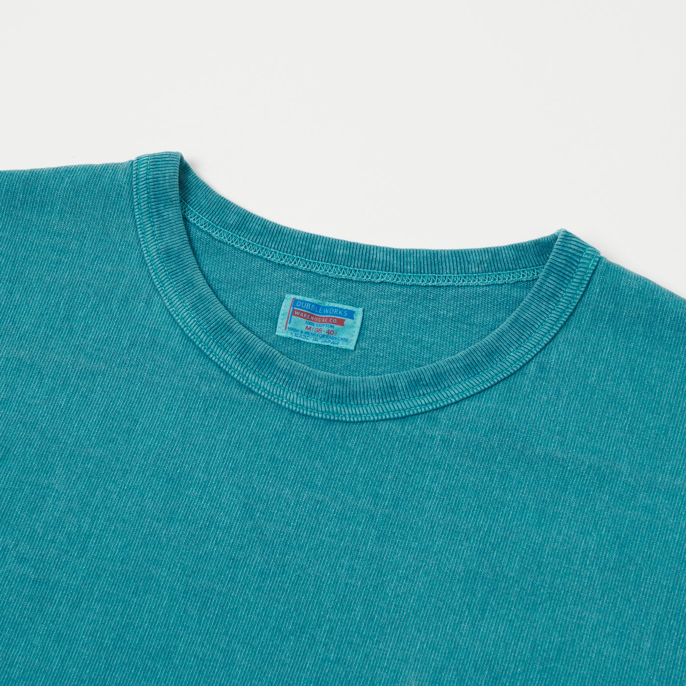 Dubbleworks Heavy Fabric Pigment Dye Tee - Turquoise