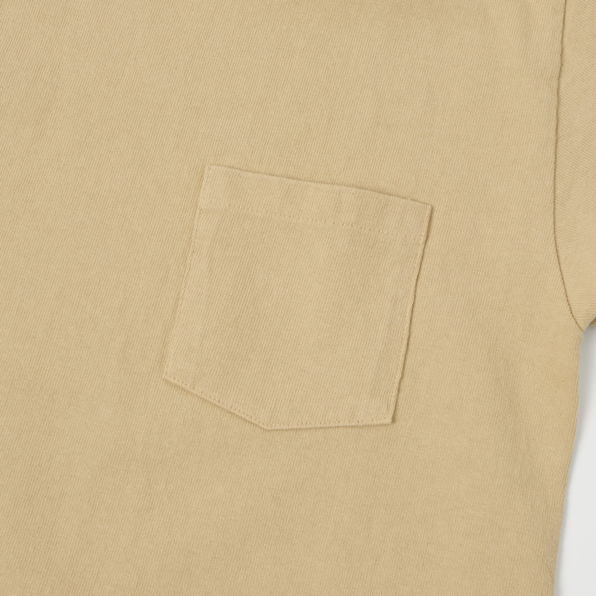 Dubbleworks Heavy Fabric Pocket Tee - Egg
