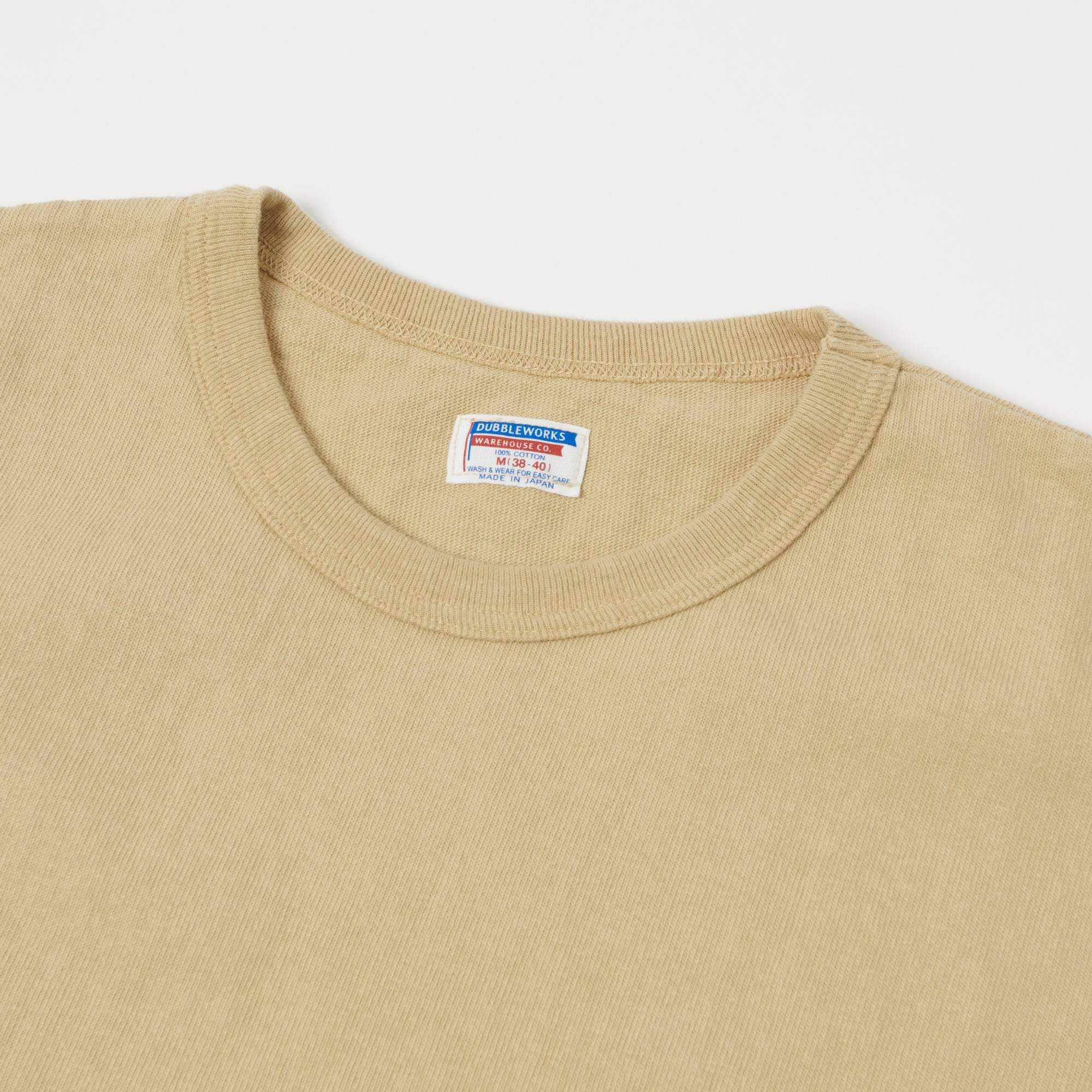 Dubbleworks Heavy Fabric Tee - Egg
