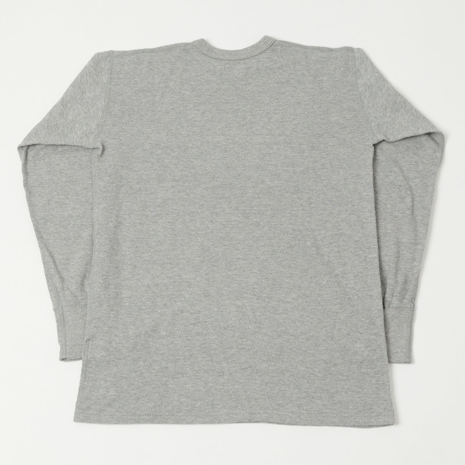 Dubbleworks Long Sleeve Thermal Tee - Heather Grey