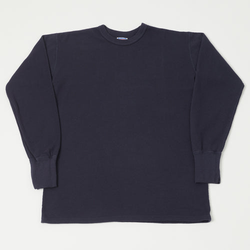 Dubbleworks Long Sleeve Thermal Tee - Navy