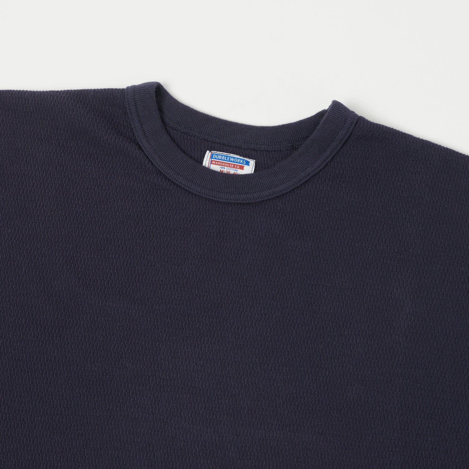 Dubbleworks Long Sleeve Thermal Tee - Navy