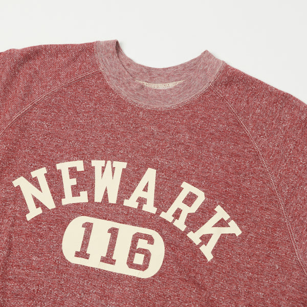 Dubbleworks 'Newark' Raglan Sweatshirt - Red