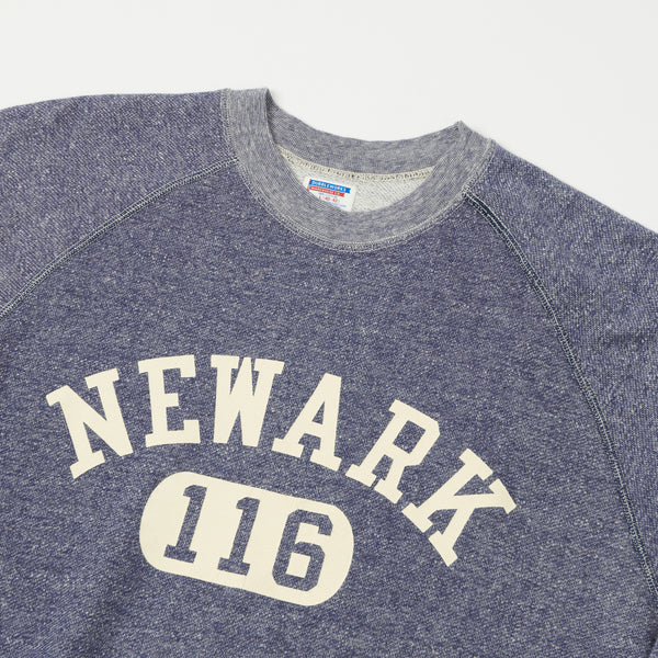 Dubbleworks 'Newark' Raglan Sweatshirt - Blue