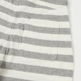 Dubbleworks Pile Border Shorts - Grey Stripe