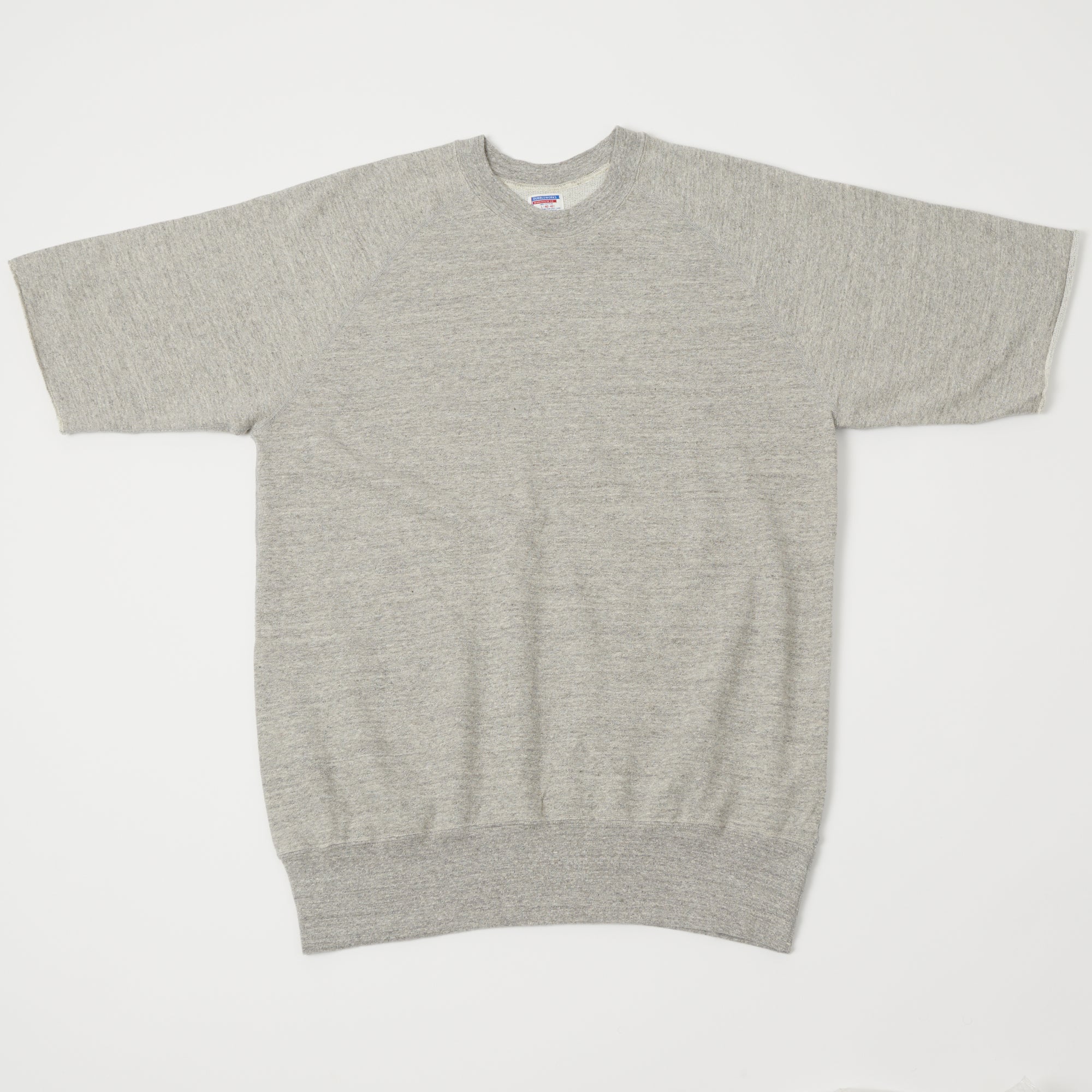 Dubbleworks Cut Off Sleeve Sweatshirt - Heather Grey