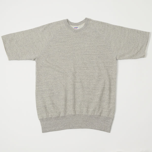 Dubbleworks Plain Style Off Cut Sweatshirt - Heather Grey