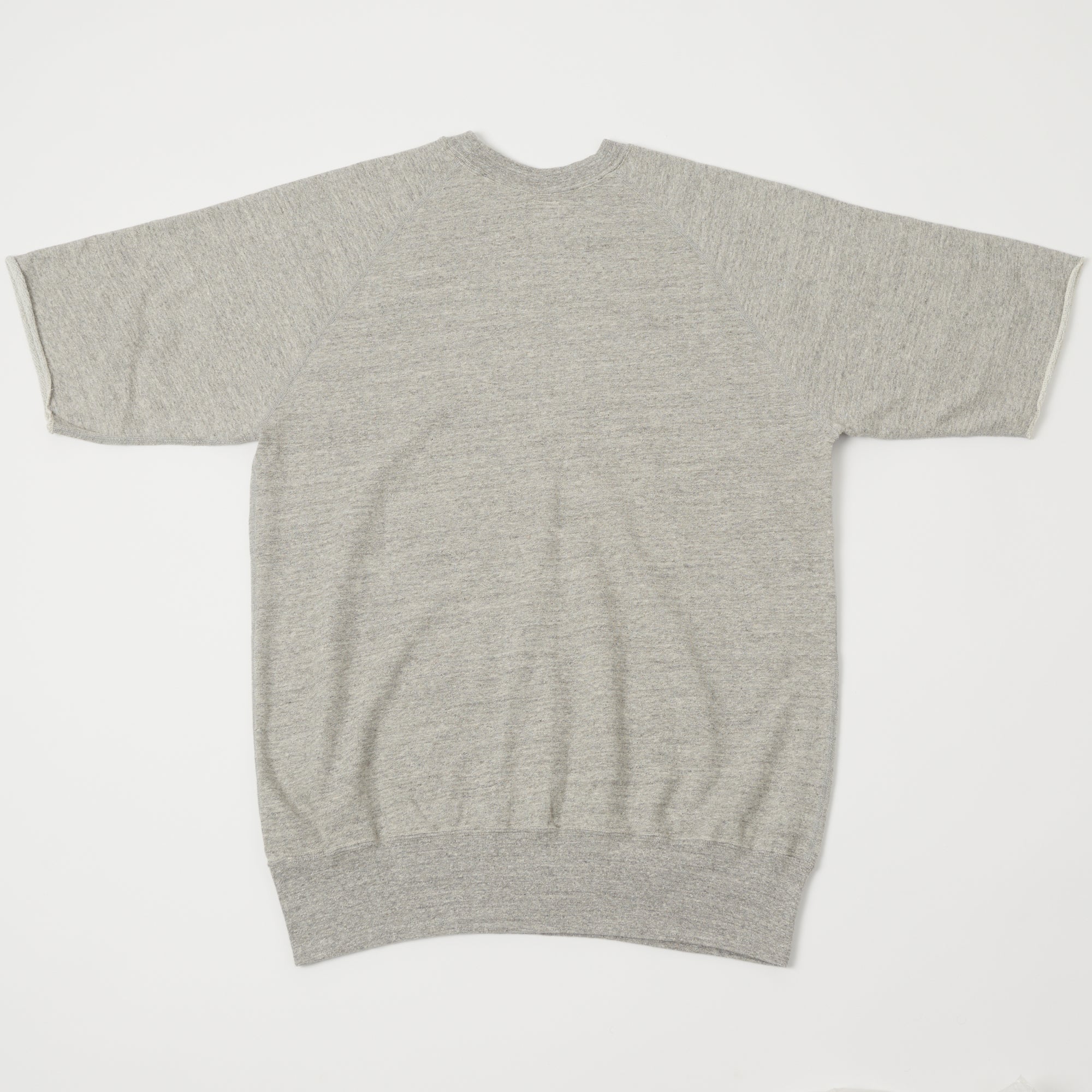 Dubbleworks Cut Off Sleeve Sweatshirt - Heather Grey