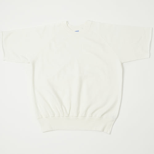 Dubbleworks Cut Off Sleeve Sweatshirt - Off White
