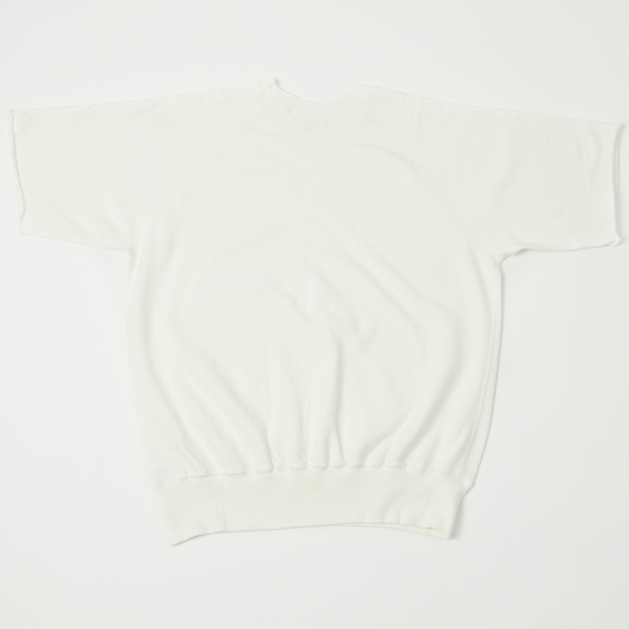 Dubbleworks Cut Off Sleeve Sweatshirt - Off White
