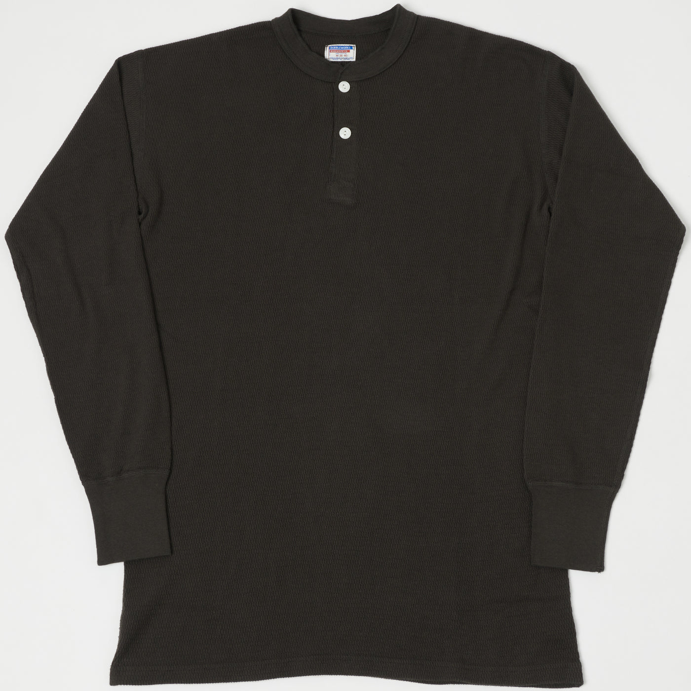 Dubbleworks Long Sleeve Thermal Henley - Sumikuro