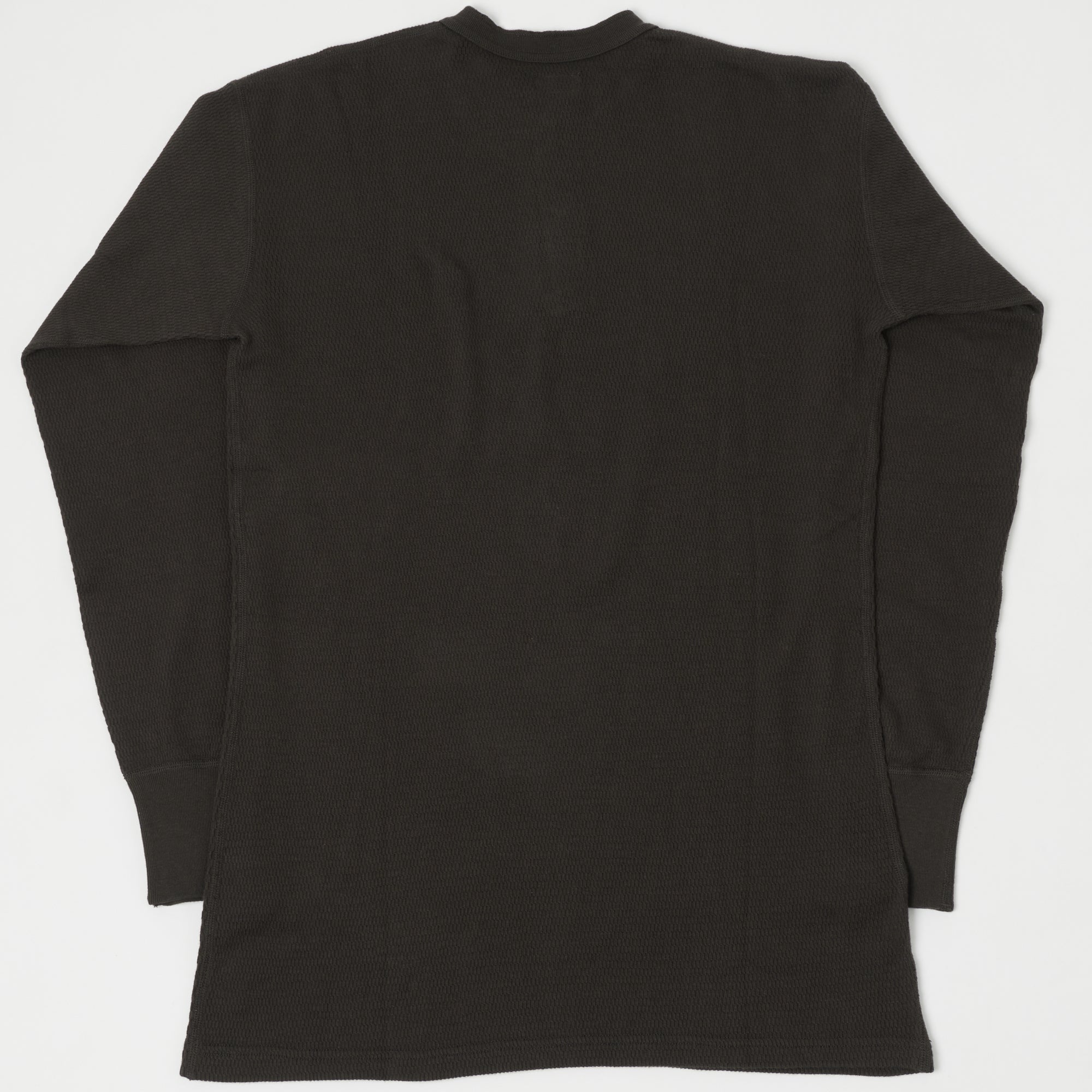 Dubbleworks Long Sleeve Thermal Henley - Sumikuro