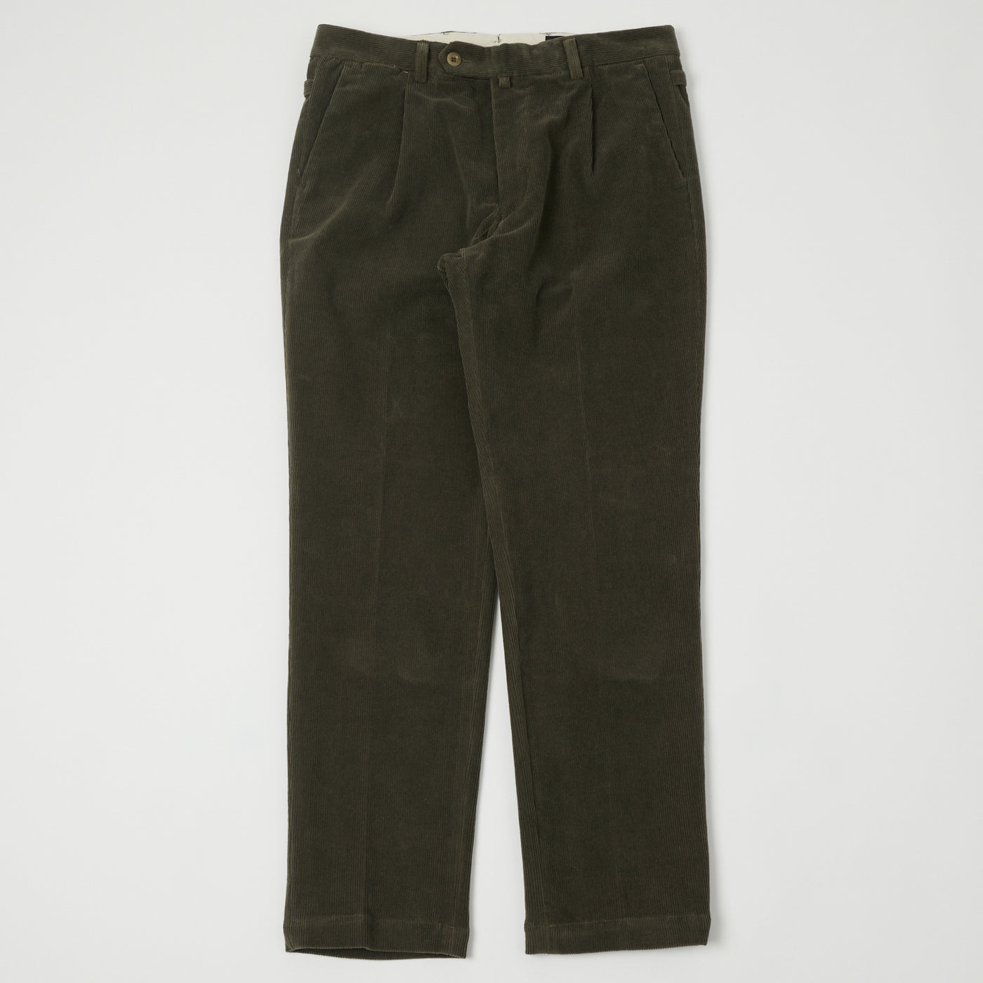 East Harbour Surplus 'Barry' Corduroy Trouser - Green