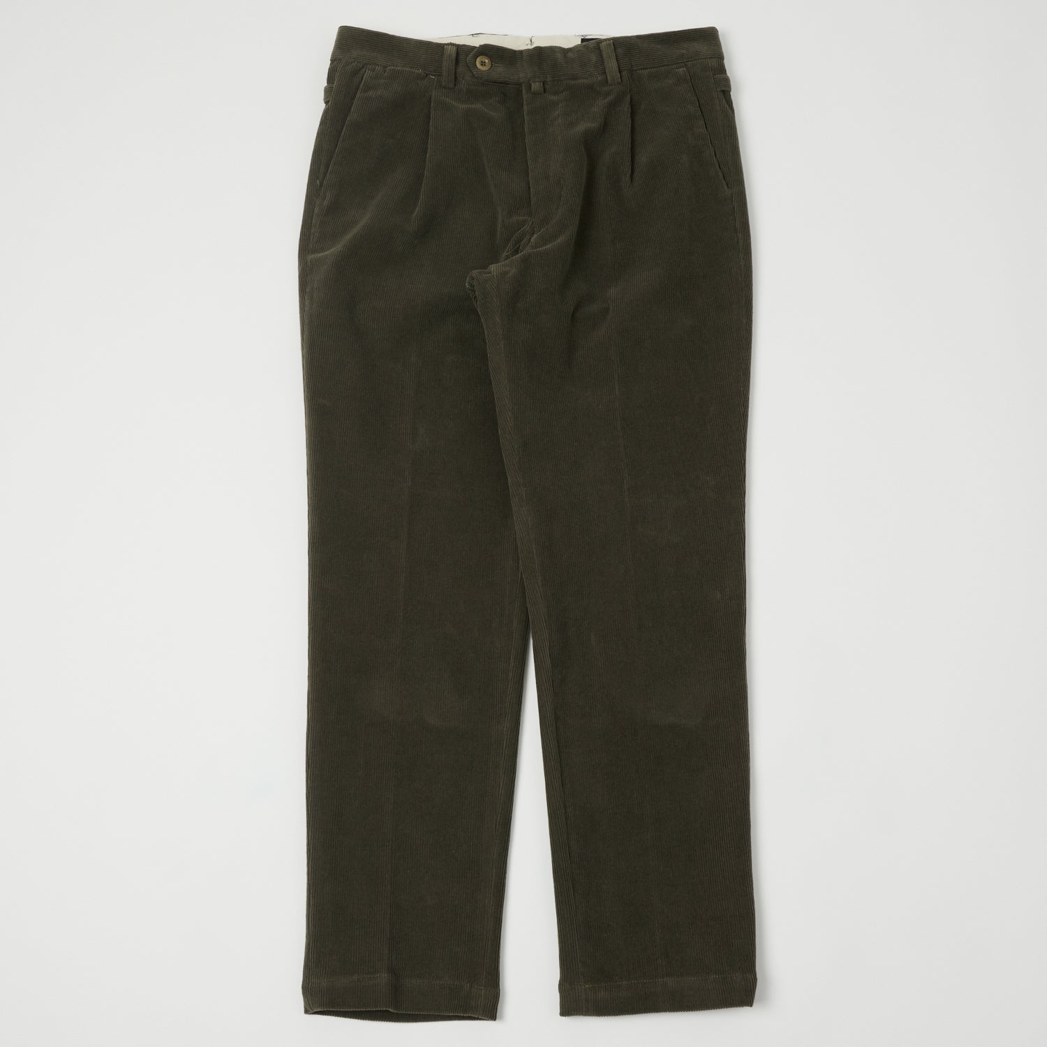 East Harbour Surplus 'Barry' Corduroy Trouser - Green