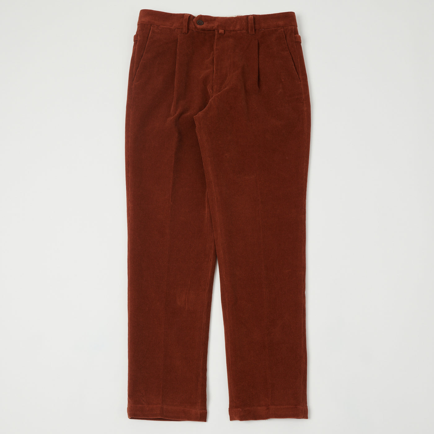 East Harbour Surplus 'Barry' Corduroy Trouser - Rust