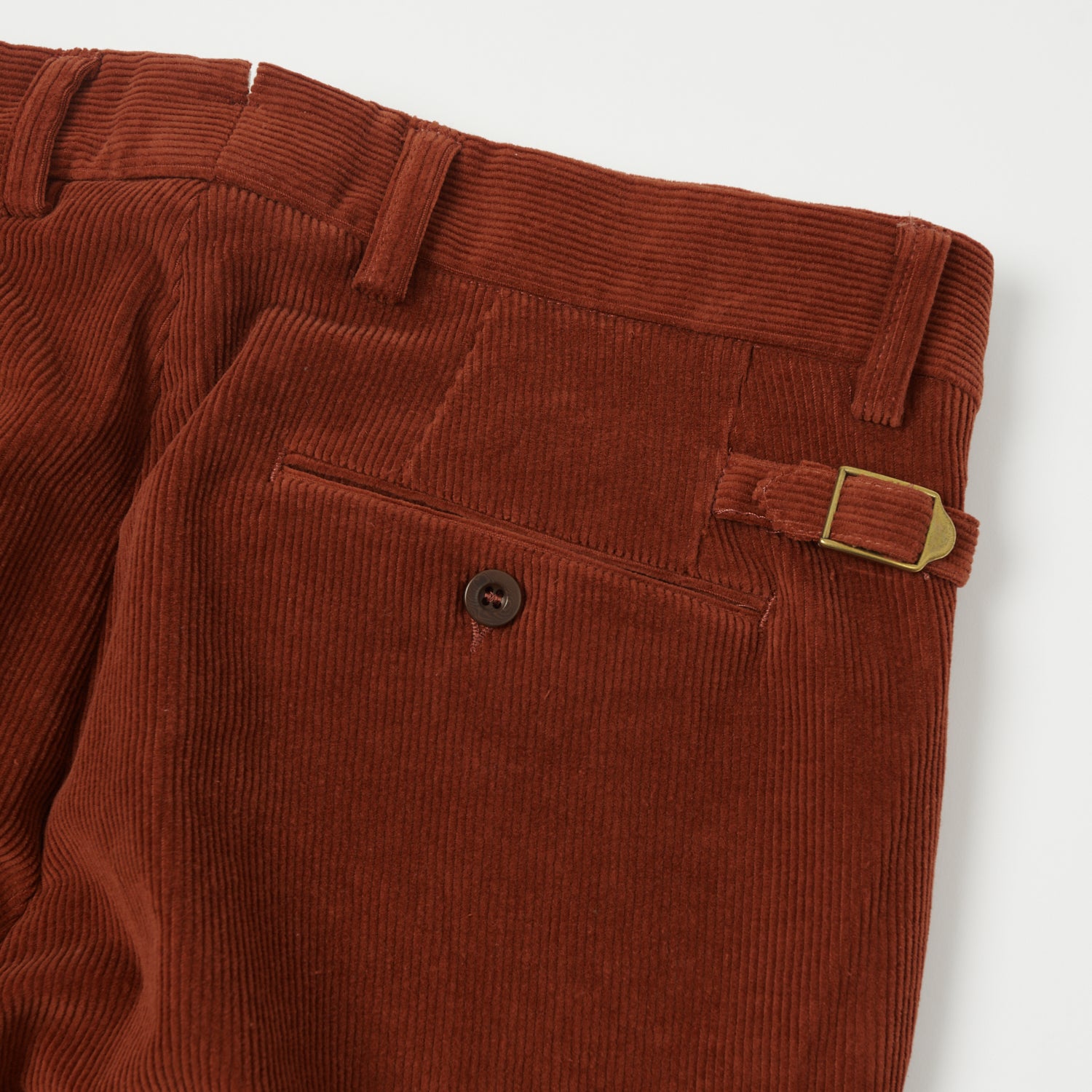 East Harbour Surplus 'Barry' Corduroy Trouser - Rust