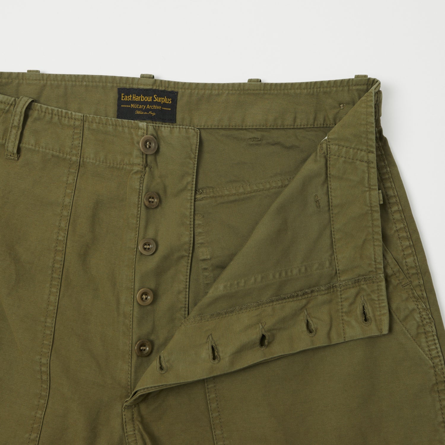 East Harbour Surplus 'Texas' Fatigue Trouser - Green